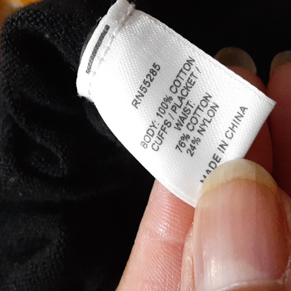 Express Black Cropped Cardigan Short Sleeve Black Glitter Pocket Ladies Size XS - Picture 6 of 6